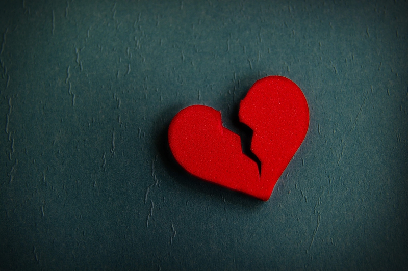 red broken-heart